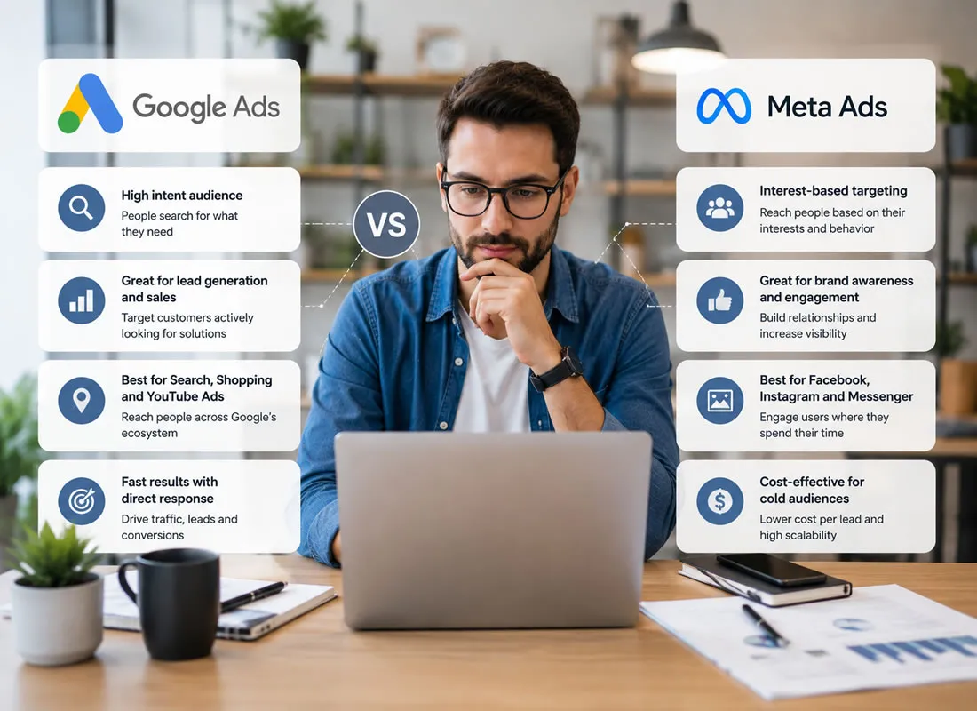 Google Ads vs. Meta Ads: Which One is Right for Your Business?